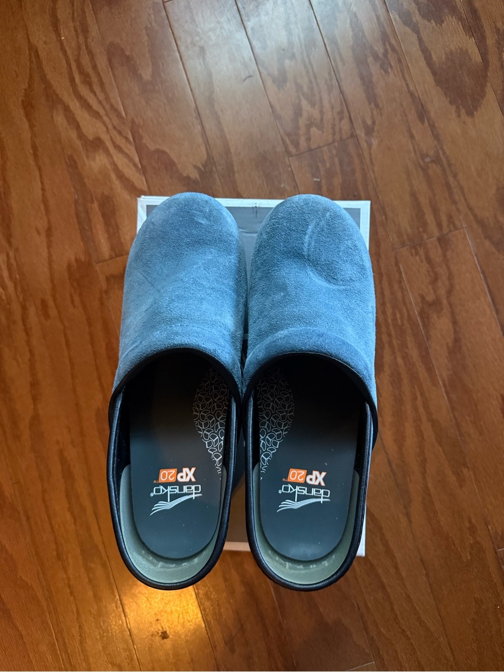 Dansko Women's Blue Suede XP 2.0 Clogs